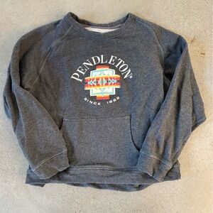 Pendleton Charcoal Sweatshirt with Vibrant Graphic